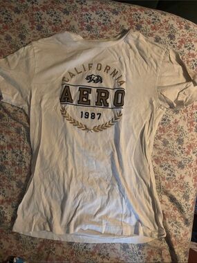AERO California 1987 White Logo Tee